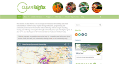 Desktop Screenshot of cleanfairfax.org
